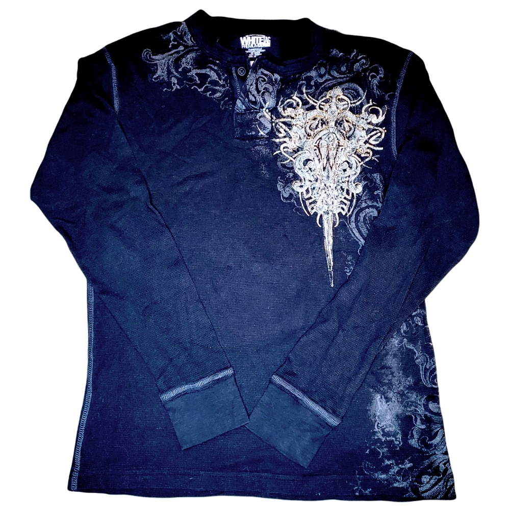Men's thermal long sleeve shirt